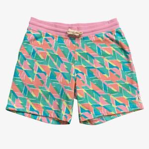 Chubbies Shorts Mens M Medium Retro Abstract Loungewear Elastic Waist Drawstring